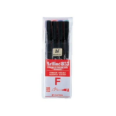 Pulpen Artline OHP EK-853-F 0.5 4 Warna